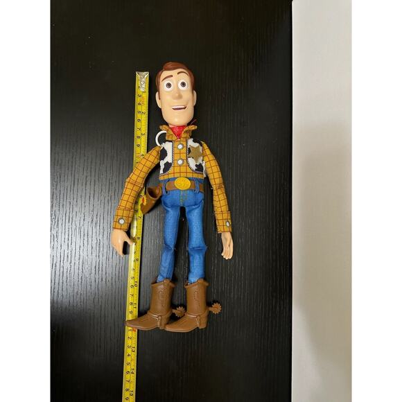 Disney Pixar Toy Story Woody Action Figure Doll Pull String 2021 Mattel Works - Picture 6 of 7